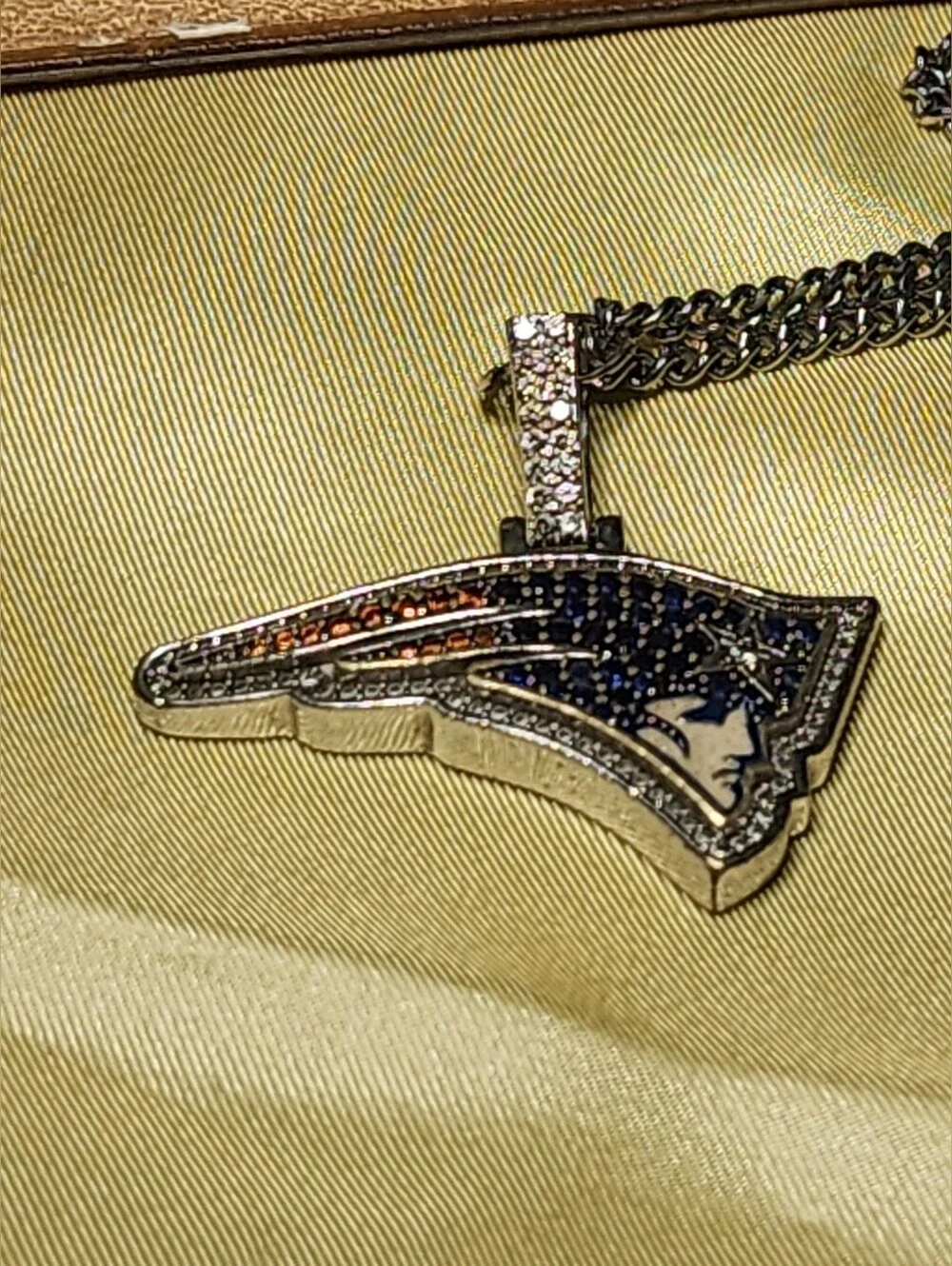 New England Patriots Pendant Necklace